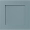 Ekena Millwork 12"W x 12"H True Fit PVC Flat Panel Shutters Sample, Peaceful Blue SAMPLE-TFPFPSB - alternate 1